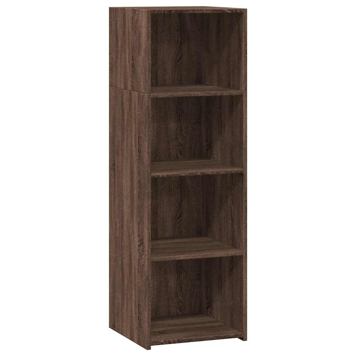 vidaXL Ντουλάπι Καφέ Δρυς 40x41x124 εκ. από Επεξεργασμένο Ξύλο