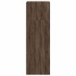 vidaXL Ντουλάπι Καφέ Δρυς 40x41x124 εκ. από Επεξεργασμένο Ξύλο