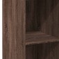 vidaXL Ντουλάπι Καφέ Δρυς 40x41x124 εκ. από Επεξεργασμένο Ξύλο