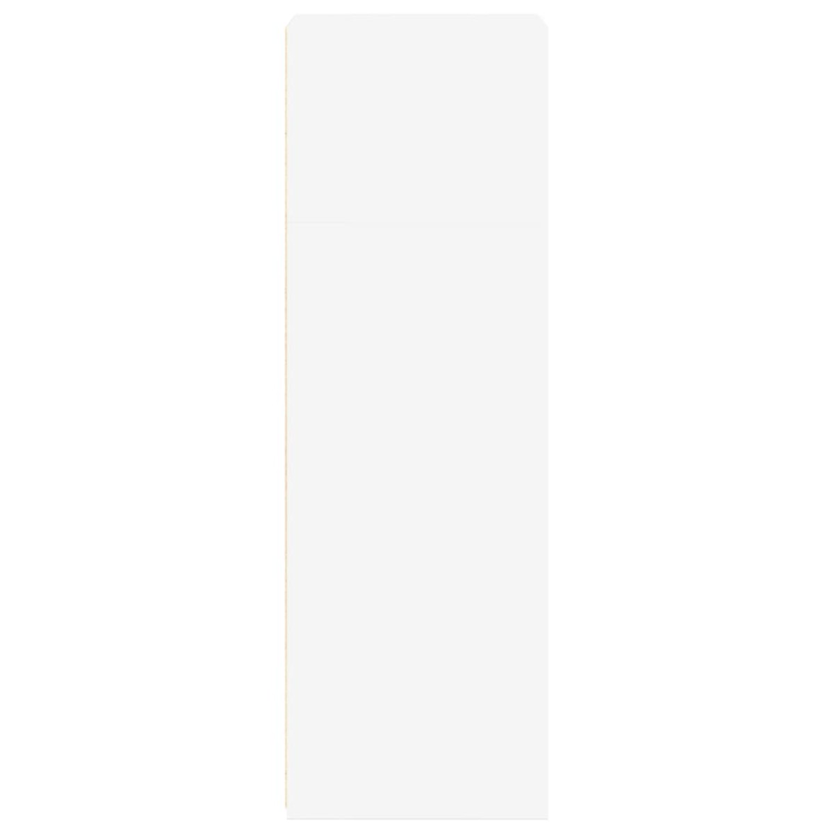 vidaXL Ντουλάπι Λευκό 45x41x124 εκ. από Επεξεργασμένο Ξύλο
