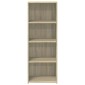 vidaXL Ντουλάπι Sonoma Δρυς 45x41x124 εκ. από Επεξεργασμένο Ξύλο