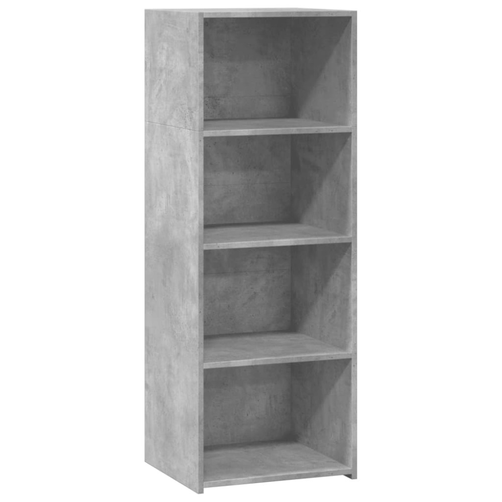 vidaXL Ντουλάπι Γκρι Σκυρ. 45x41x124 εκ. από Επεξεργασμένο Ξύλο