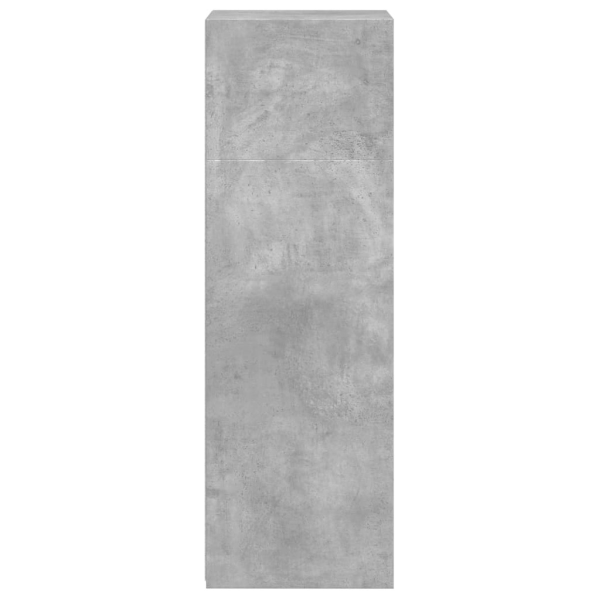 vidaXL Ντουλάπι Γκρι Σκυρ. 45x41x124 εκ. από Επεξεργασμένο Ξύλο