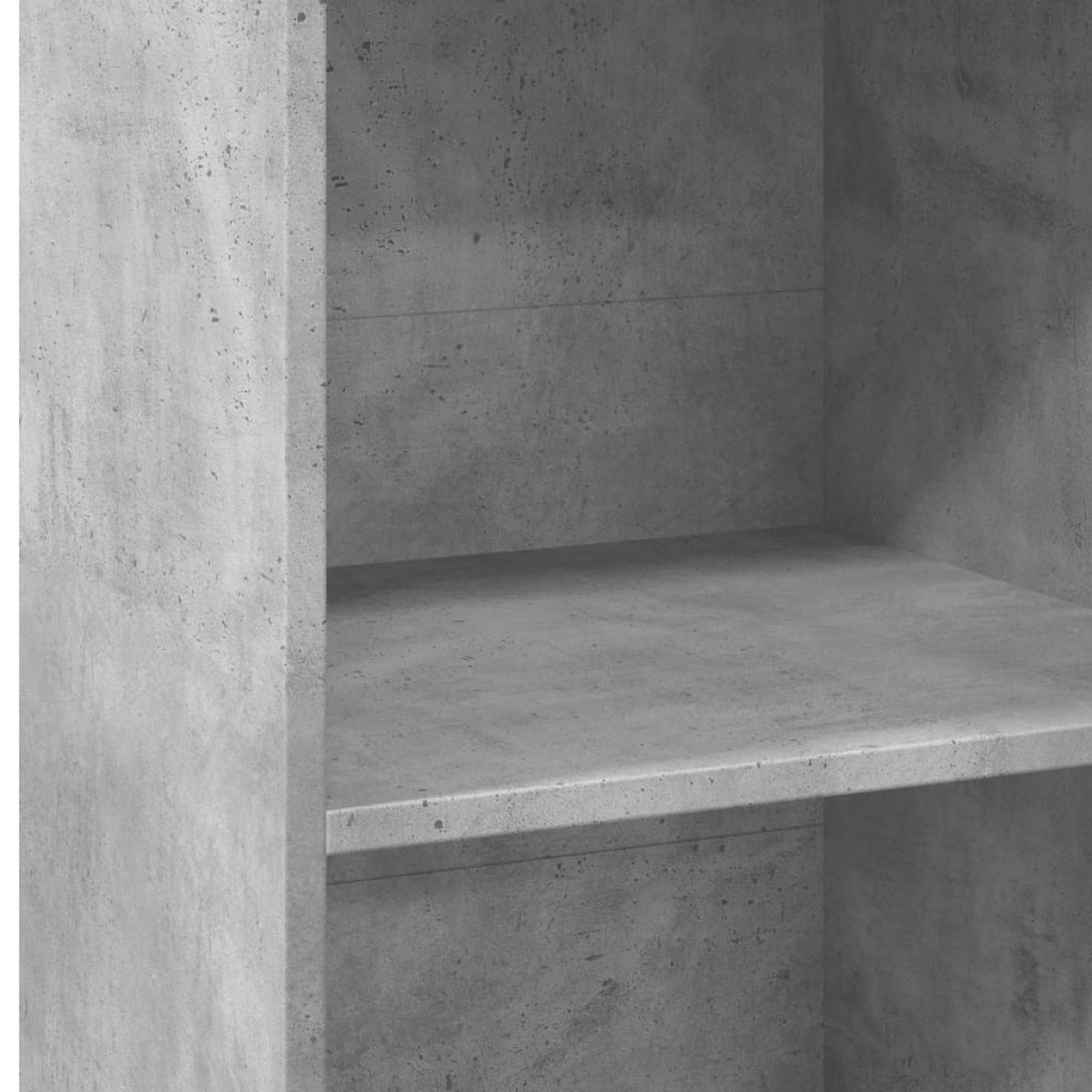 vidaXL Ντουλάπι Γκρι Σκυρ. 45x41x124 εκ. από Επεξεργασμένο Ξύλο