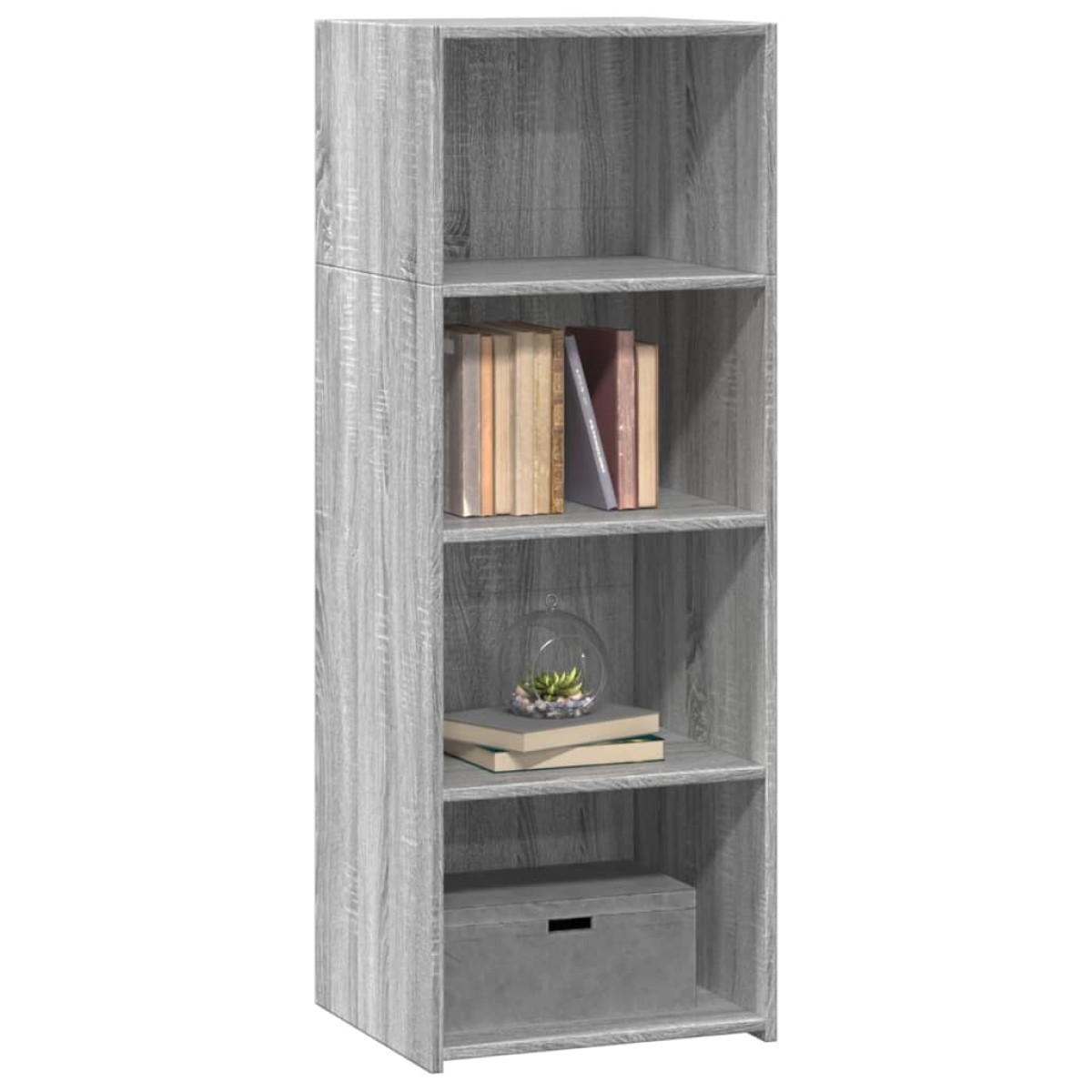 vidaXL Ντουλάπι Γκρι Sonoma 45x41x124 εκ. από Επεξεργασμένο Ξύλο