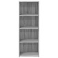 vidaXL Ντουλάπι Γκρι Sonoma 45x41x124 εκ. από Επεξεργασμένο Ξύλο