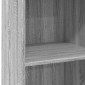 vidaXL Ντουλάπι Γκρι Sonoma 45x41x124 εκ. από Επεξεργασμένο Ξύλο