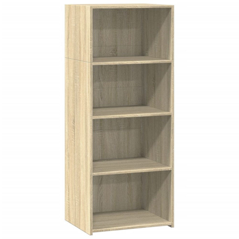vidaXL Ντουλάπι Sonoma Δρυός 50x41x124 εκ. από Επεξεργασμένο Ξύλο