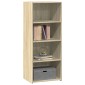 vidaXL Ντουλάπι Sonoma Δρυός 50x41x124 εκ. από Επεξεργασμένο Ξύλο