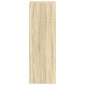 vidaXL Ντουλάπι Sonoma Δρυός 50x41x124 εκ. από Επεξεργασμένο Ξύλο