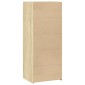 vidaXL Ντουλάπι Sonoma Δρυός 50x41x124 εκ. από Επεξεργασμένο Ξύλο