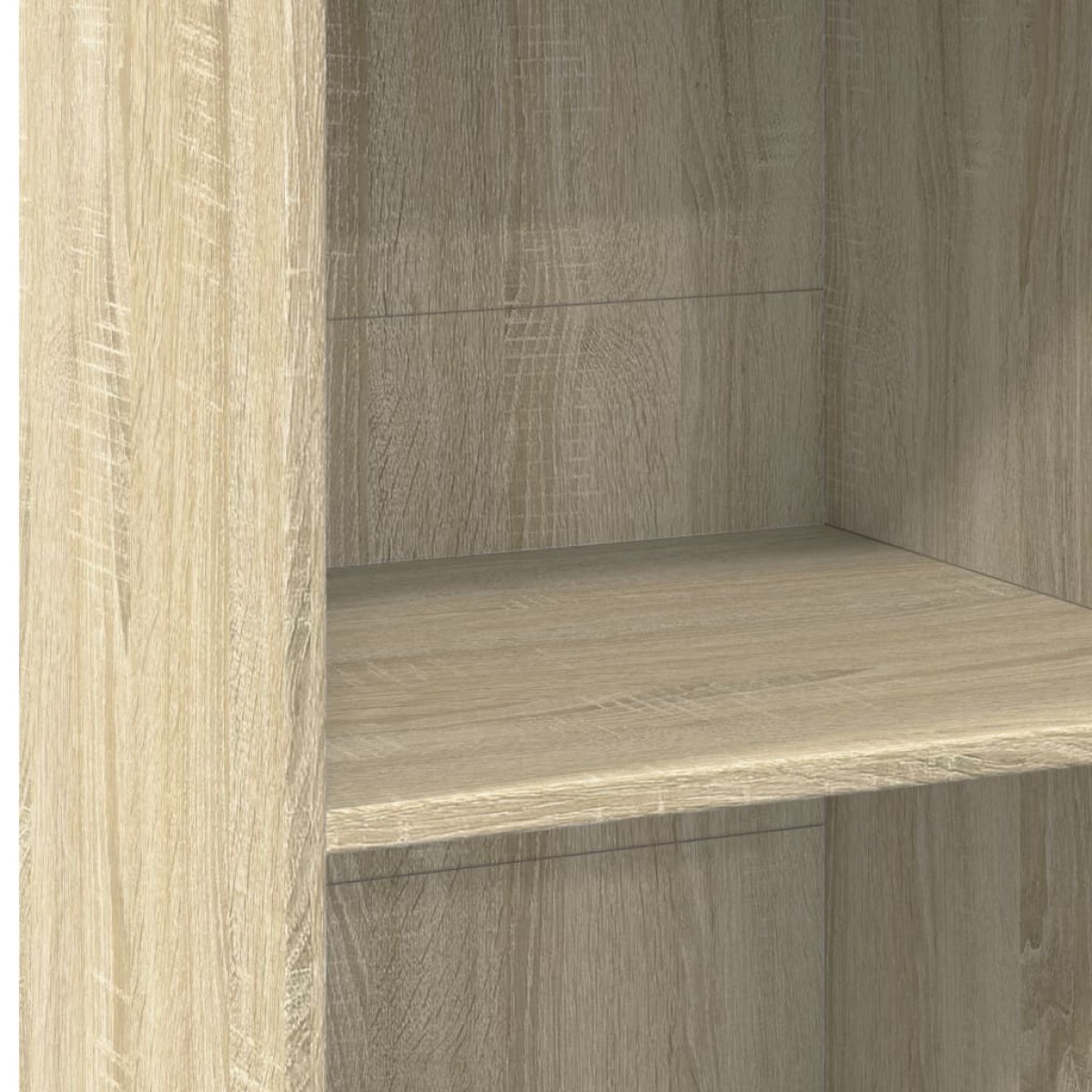 vidaXL Ντουλάπι Sonoma Δρυός 50x41x124 εκ. από Επεξεργασμένο Ξύλο