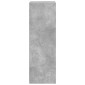 vidaXL Ντουλάπι Γκρι Σκυροδέματος 50x41x124 εκ. από Επεξεργασμένο Ξύλο