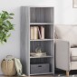 vidaXL Ντουλάπι Γκρι Sonoma 50x41x124 εκ. από Επεξεργασμένο Ξύλο