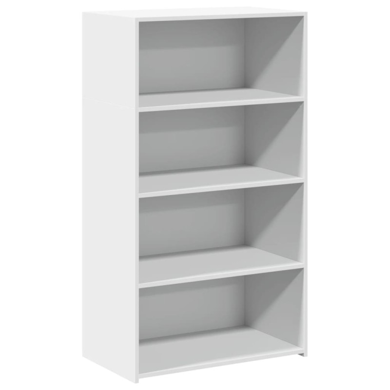 vidaXL Ντουλάπι Λευκό 70x41x124 εκ. από Επεξεργασμένο Ξύλο