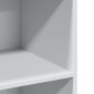 vidaXL Ντουλάπι Λευκό 70x41x124 εκ. από Επεξεργασμένο Ξύλο