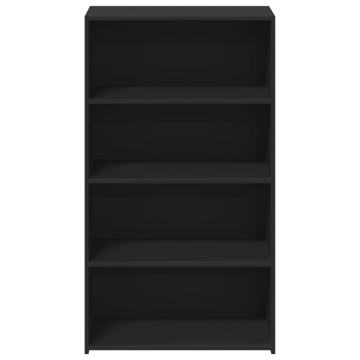 vidaXL Ντουλάπι Μαύρο 70x41x124 εκ. από Επεξεργασμένο Ξύλο