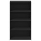 vidaXL Ντουλάπι Μαύρο 70x41x124 εκ. από Επεξεργασμένο Ξύλο