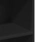 vidaXL Ντουλάπι Μαύρο 70x41x124 εκ. από Επεξεργασμένο Ξύλο
