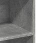 vidaXL Ντουλάπι Γκρι Σκυροδέματος 70x41x124 εκ. από Επεξεργασμένο Ξύλο