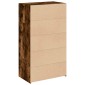 vidaXL Ντουλάπα Καπνιστή Δρυός 70x41x124 εκ. από Επεξεργασμένο Ξύλο