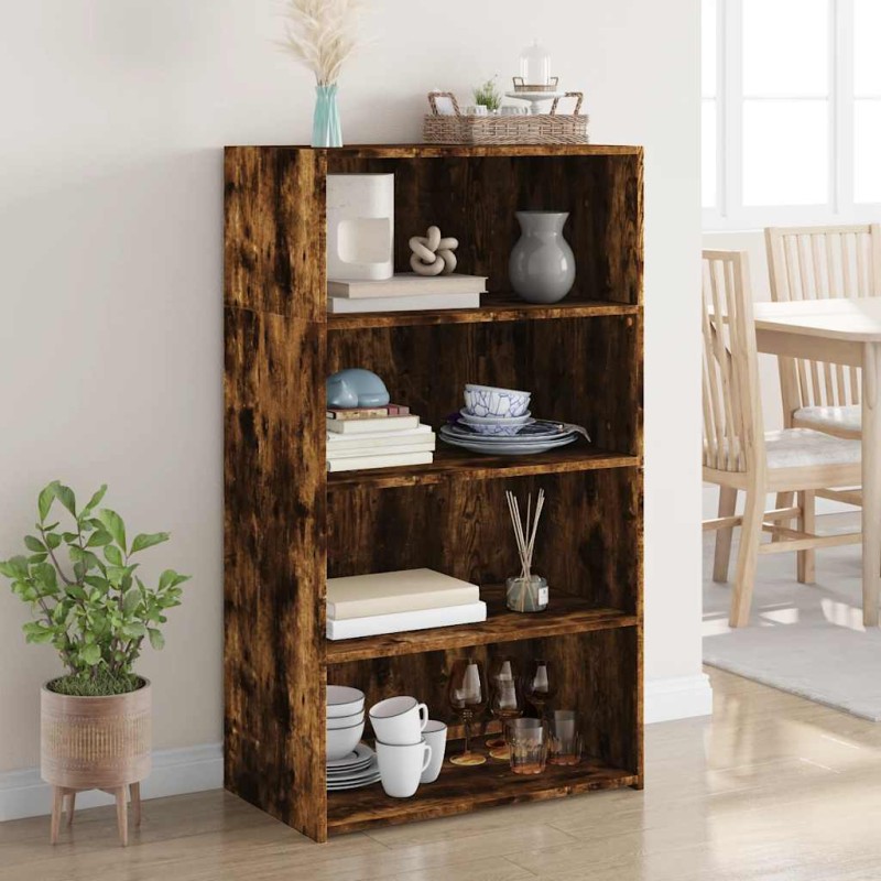 vidaXL Ντουλάπα Καπνιστή Δρυός 70x41x124 εκ. από Επεξεργασμένο Ξύλο