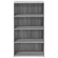 vidaXL Ντουλάπι Γκρι Sonoma 70x41x124 εκ. από Επεξεργασμένο Ξύλο