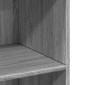 vidaXL Ντουλάπι Γκρι Sonoma 70x41x124 εκ. από Επεξεργασμένο Ξύλο