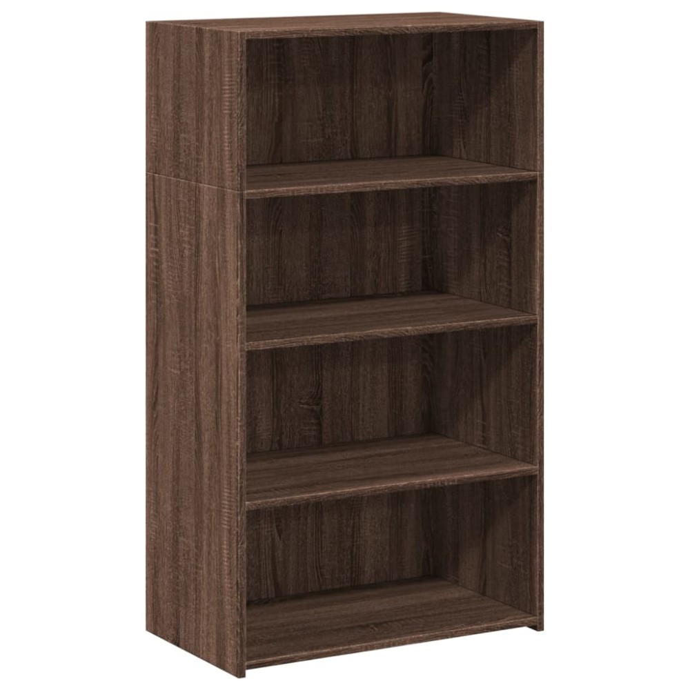 vidaXL Ντουλάπι Καφέ Δρυς 70x41x124 εκ. από Επεξεργασμένο Ξύλο