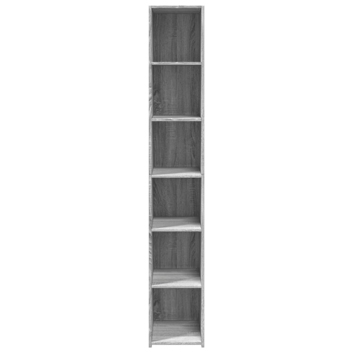 vidaXL Ντουλάπι Γκρι Sonoma 30x41x185 εκ. από Επεξεργασμένο Ξύλο
