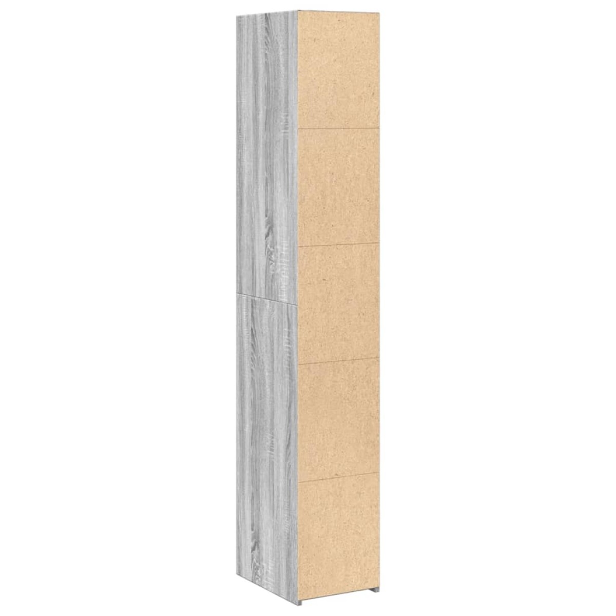 vidaXL Ντουλάπι Γκρι Sonoma 30x41x185 εκ. από Επεξεργασμένο Ξύλο