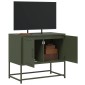 vidaXL Έπιπλο Τηλεόρασης Πράσινο Λαδί 68,5x39x60,5 εκ. από Ατσάλι