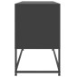 vidaXL Έπιπλο Τηλεόρασης Μαύρο 100,5x39x60,5 εκ. Ατσάλινο