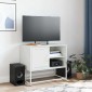 vidaXL Έπιπλο Τηλεόρασης Λευκό 68x39x60,5 εκ. από Χάλυβα