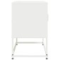 vidaXL Έπιπλο Τηλεόρασης Λευκό 68x39x60,5 εκ. από Χάλυβα