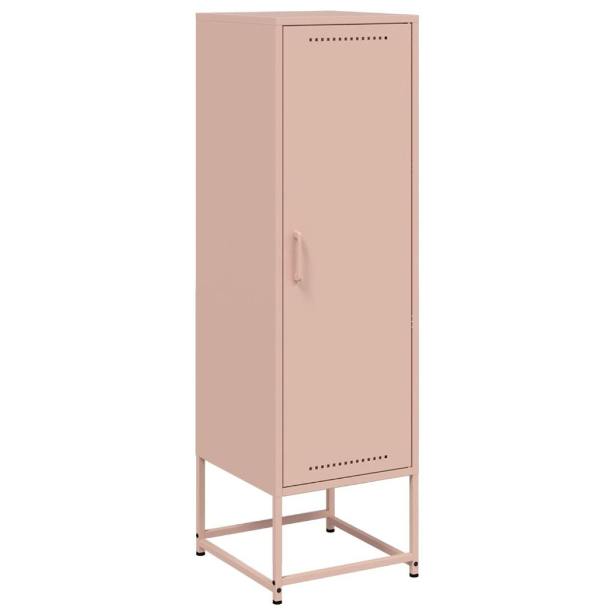 vidaXL Μπουφές Ροζ 36x39x123 εκ. από Ατσάλι