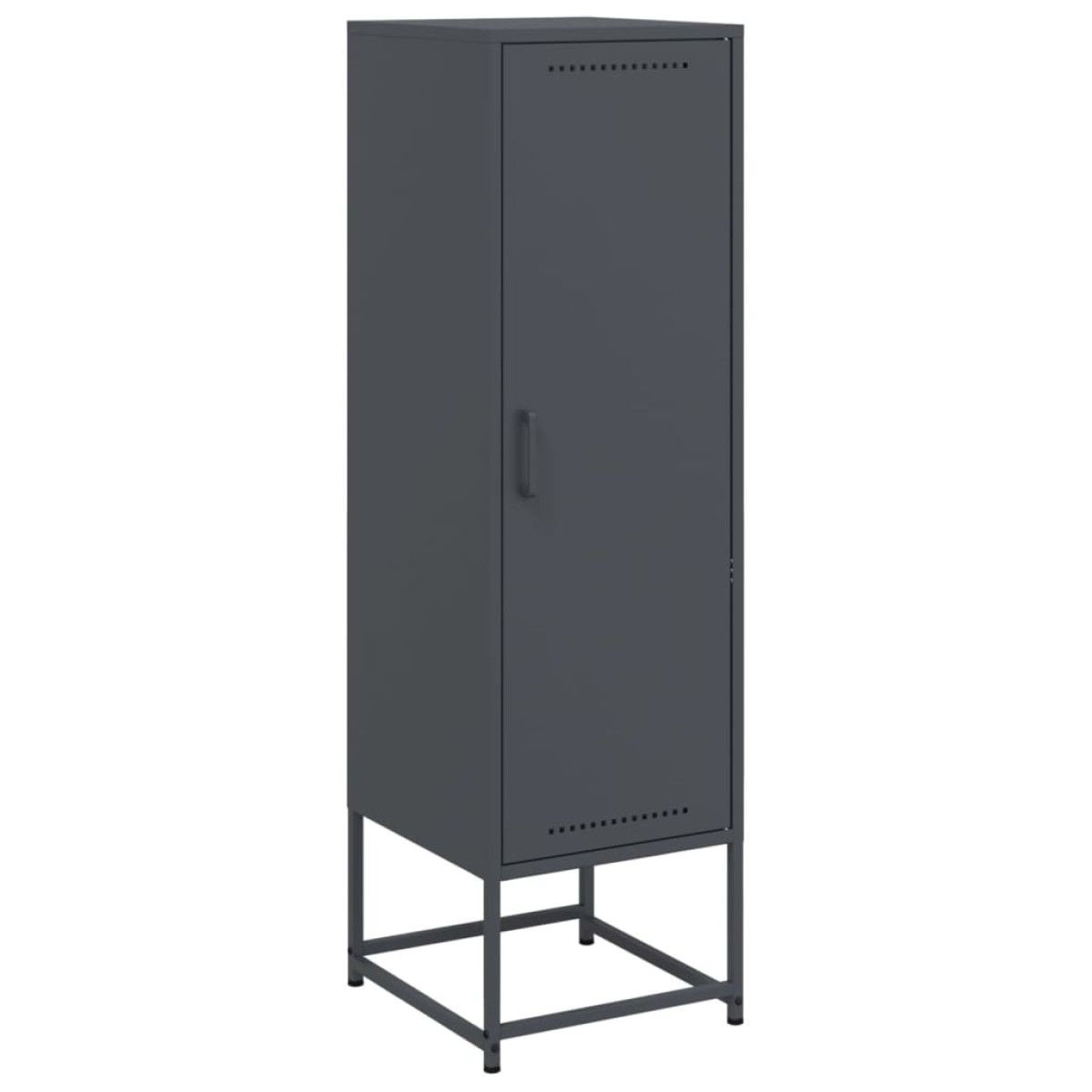 vidaXL Ντουλάπι Ανθρακί 36x39x123 εκ. από Ατσάλι