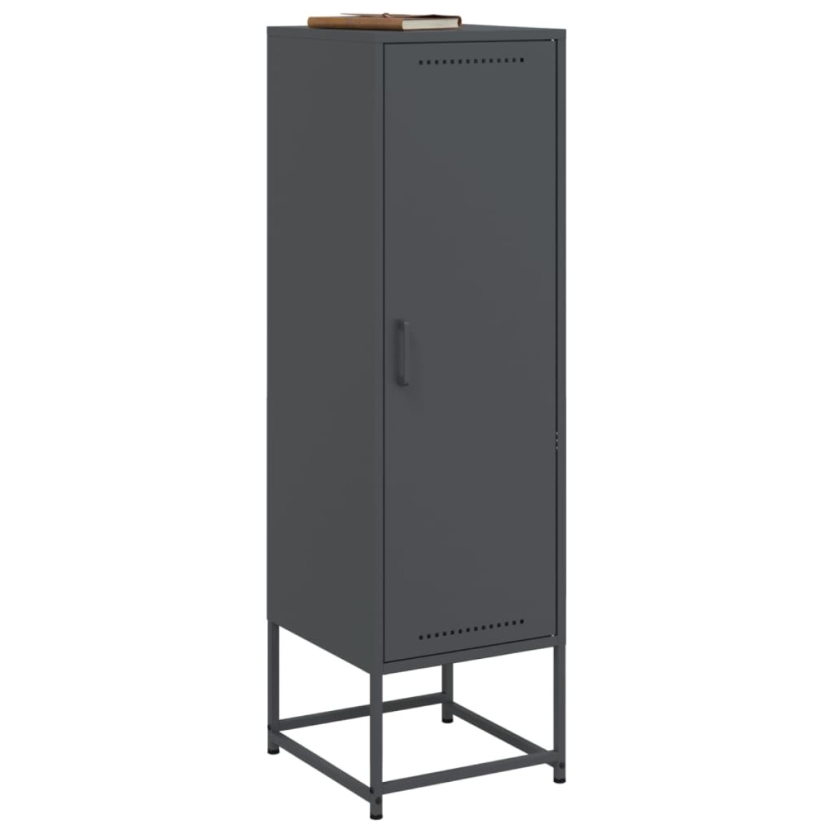 vidaXL Ντουλάπι Ανθρακί 36x39x123 εκ. από Ατσάλι