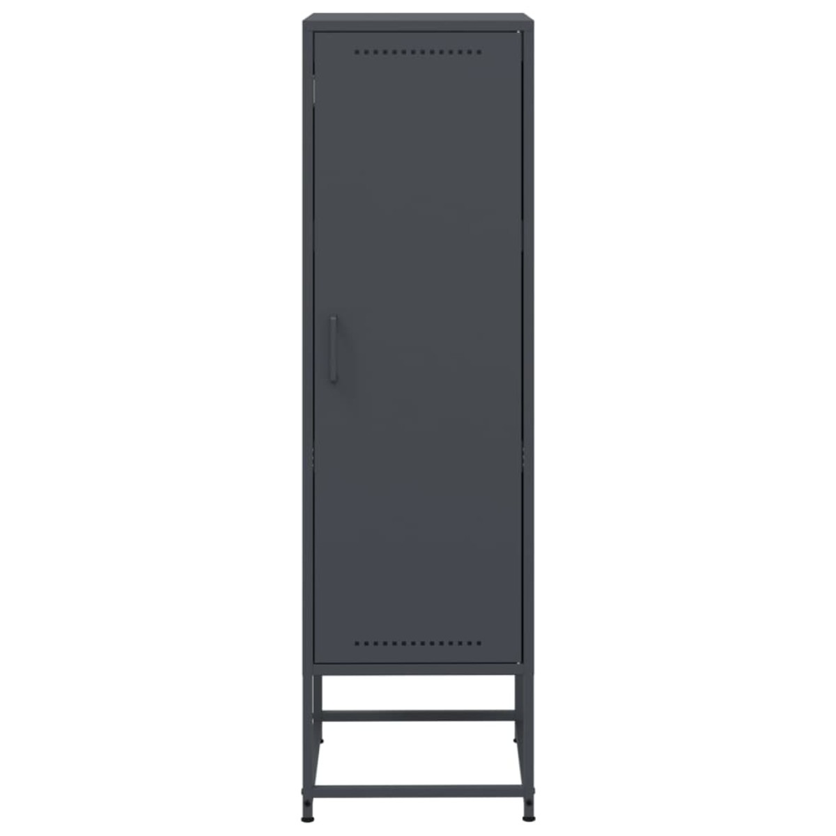 vidaXL Ντουλάπι Ανθρακί 36x39x123 εκ. από Ατσάλι