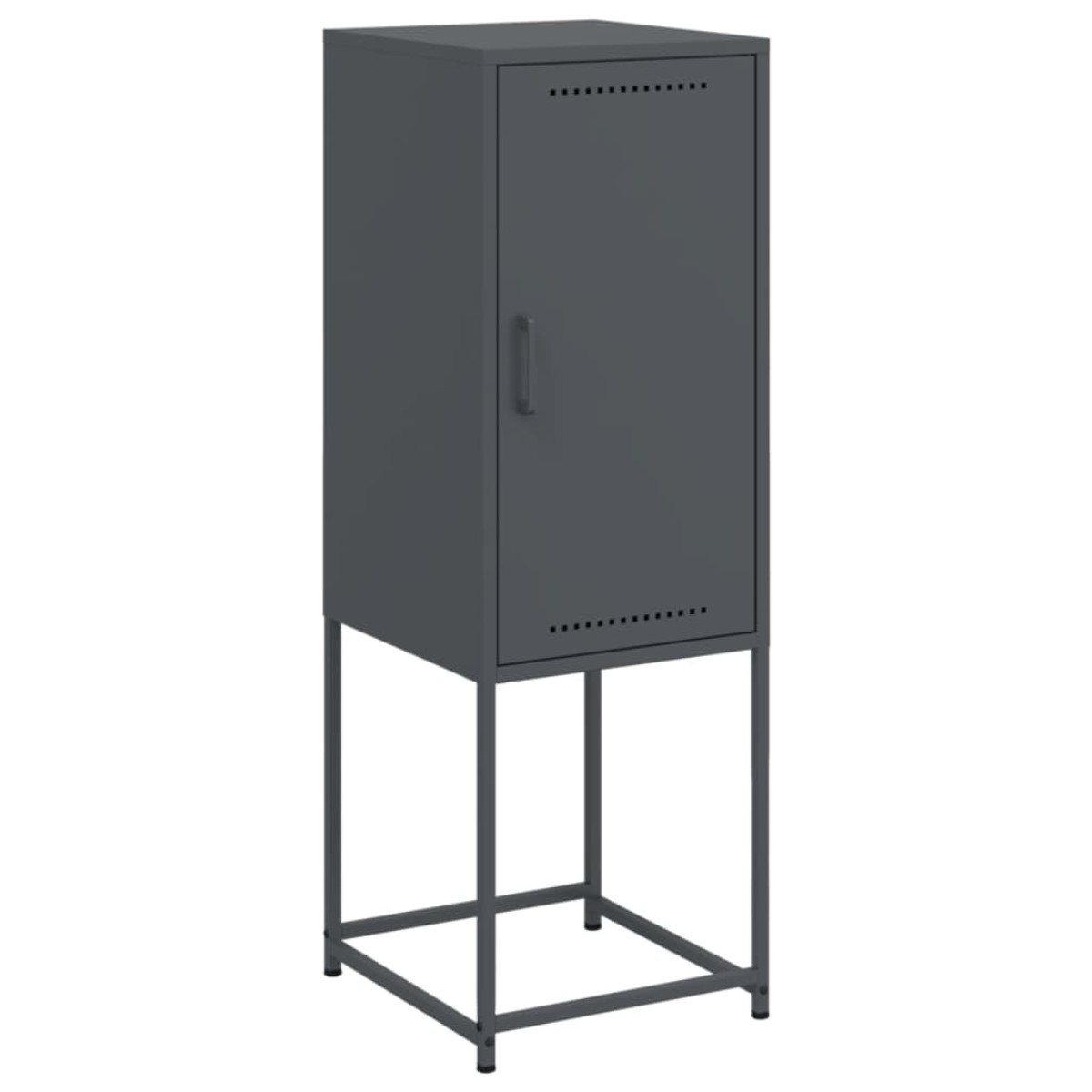vidaXL Ντουλάπι Ανθρακί 36x39x107 εκ. από Ατσάλι