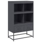 vidaXL Ντουλάπι Ανθρακί 68x39x111,5 εκ. από Χάλυβα