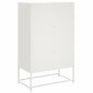vidaXL Ντουλάπι Λευκό 68x39x111,5 εκ. από Χάλυβα