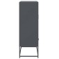 vidaXL Ντουλάπι Ανθρακί 68x39x111,5 εκ. από Χάλυβα
