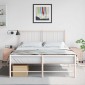 vidaXL Κομοδίνα 2 τεμ. Ροζ 36x39x43,5 εκ. από Χάλυβα