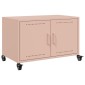 vidaXL Έπιπλο Τηλεόρασης Ροζ 68 x 39 x 43,5 εκ. Χάλυβας