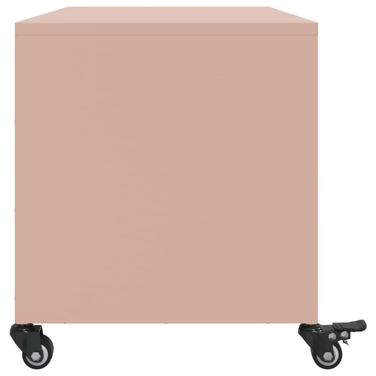 vidaXL Έπιπλο Τηλεόρασης Ροζ 68 x 39 x 43,5 εκ. Χάλυβας