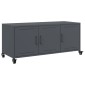 vidaXL Έπιπλο Τηλεόρασης Ανθρακί 100,5x39x43,5εκ. Ατσάλι