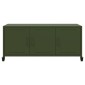 vidaXL Έπιπλο Τηλεόρασης Πράσινο Λαδί 100,5x39x43,5 εκ. από Ατσάλι