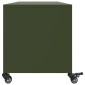 vidaXL Έπιπλο Τηλεόρασης Πράσινο Λαδί 100,5x39x43,5 εκ. από Ατσάλι