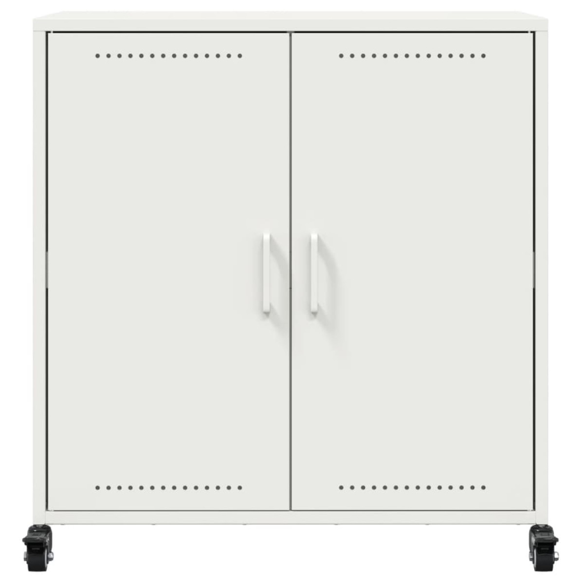 vidaXL Ντουλάπι Λευκό 68x39x72 εκ. από Χάλυβα
